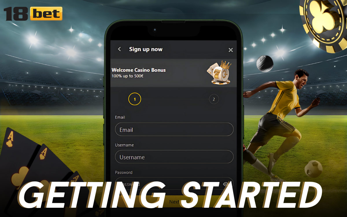 18Bet Casino Getting Started